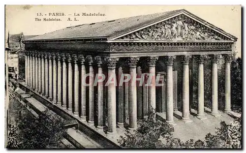 Cartes postales Paris La Madeleine