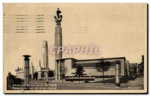 Cartes postales Pavillon De la Ville De Paris