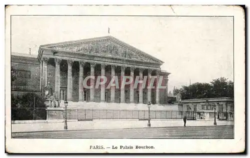 Ansichtskarte AK Paris Le Palais Bourbon