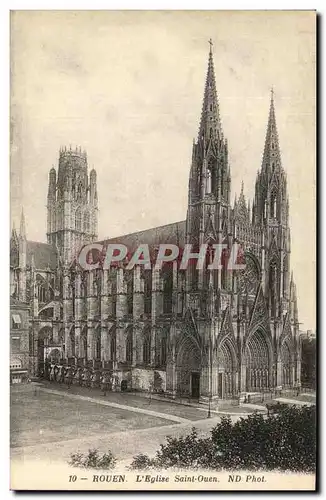 Cartes postales Rouen L&#39Eglise Saint Ouen