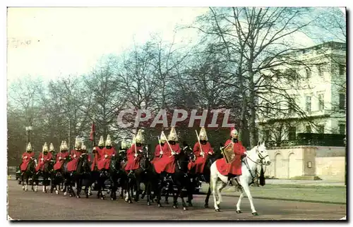 Moderne Karte London Horse Guards Militaria