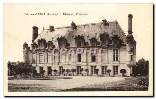 Cartes postales Chateau D&#39Anet Batiment Principal