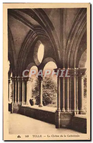 Cartes postales Tulle Le Cloltre De La Cathedrale