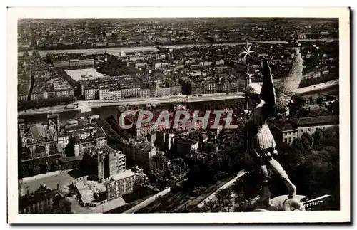 Cartes postales Lyon Vue Generale Prise De La Basilique De Fourvileres