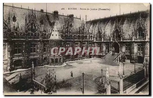 Cartes postales Rouen Palais de Justice