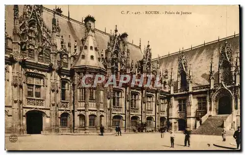 Cartes postales Rouen Palais de Justice