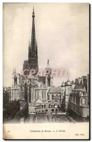 Cartes postales Cathedrale de Rouen L&#39Abside