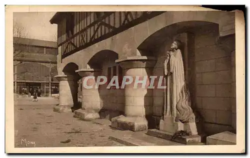 Ansichtskarte AK Les Petits Tableaux De Normande Rouen La Ville Musee Statue de Jeanne d&#39Arc