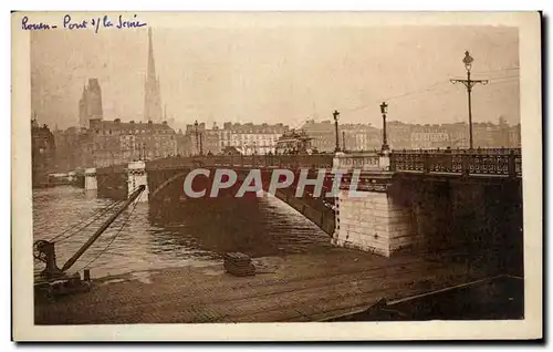 Ansichtskarte AK Rouen Le Pont Boieldieu