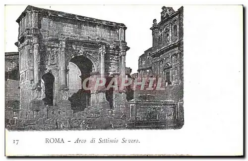 Cartes postales Roma Arco di Settimio Severo