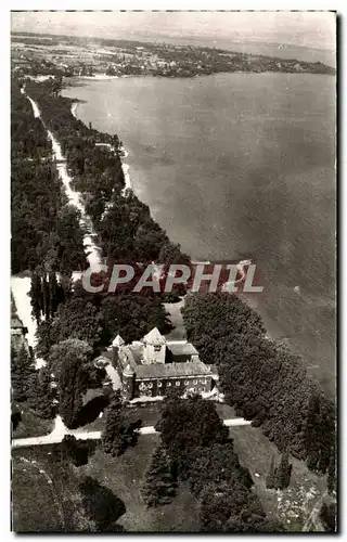 Cartes postales Hotellerie Du Chateau De Coudree Bonnatrait Sciez Plage Privee sur le lac Leman