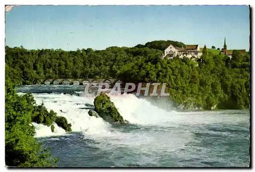 Cartes postales Rheinfall Mit Schoss Laufen