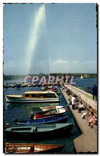 Cartes postales Geneve Le Jet D&#39Eau Suisse