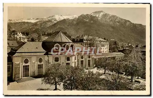 Cartes postales Bad Reichenhall Wandeihalle Im Kurpark Und Grand Hotel