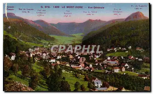 Cartes postales Le Mont Dore Vue Generale