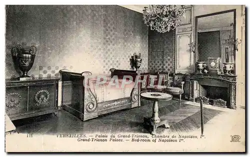 Cartes postales Versailles Palais Du grand Trianon Chambre De Napoleon 1er