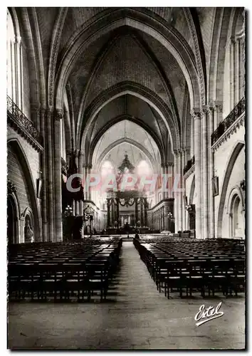 Cartes postales moderne Angers Interieur De La Cathedrale