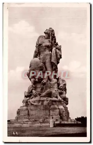 Ansichtskarte AK Meaux Route De Varreddes Monument Commemoratif de la bataille de la Marne Don de l&#39Amerique a
