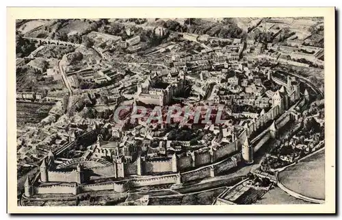 Cartes postales Cite De Carcassonne Vue Aerienne