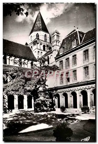 Cartes postales moderne Caen Eglise Abbatiale St Etienne Tour Lanterne vue du cloitre de l&#39abbaye aux hommes