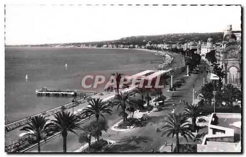 Cartes postales moderne Nice Vue Generale Sur La Promenade des anglais