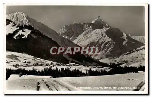 Cartes postales Kleinwalsertal Riezlern mit Widderstein