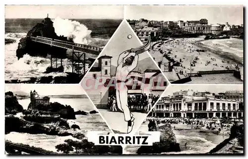 Cartes postales moderne Biarritz Pelote basque Sport