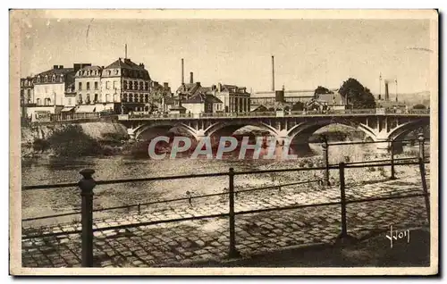 Cartes postales Montlucon Le Grand Pont sur le Cher