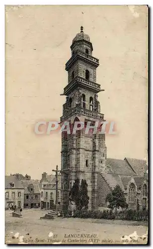 Ansichtskarte AK Landerneau eglise saint thomas de cantorbery