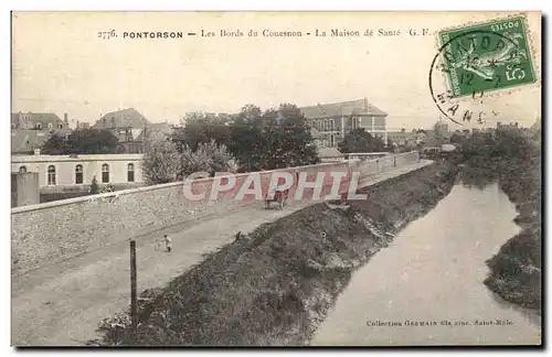 Cartes postales Pontorson Les Bords du Couesnon la Maison de sante