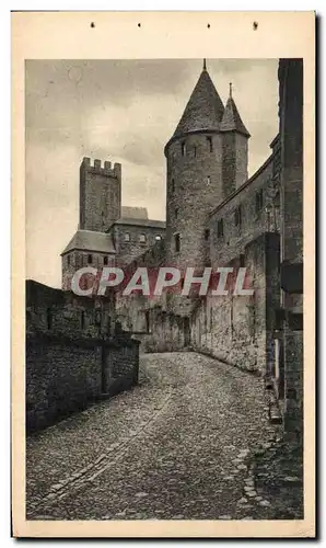 Cartes postales Cite De Carcassonne Le Chateau et la Porte d&#39Aude