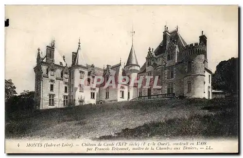 Ansichtskarte AK Monts Chateau de Conde construit par Francois Briconnet