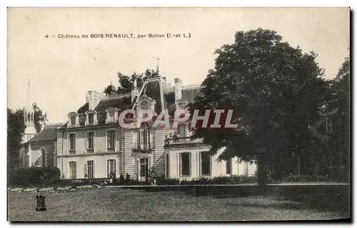 Ansichtskarte AK Chateau de Bois Renault par Ballan