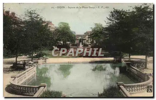 Ansichtskarte AK Dijon Square de la Place Darcy