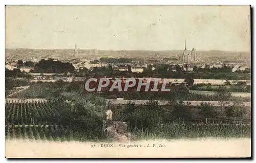 Cartes postales Dijon Vue Generale