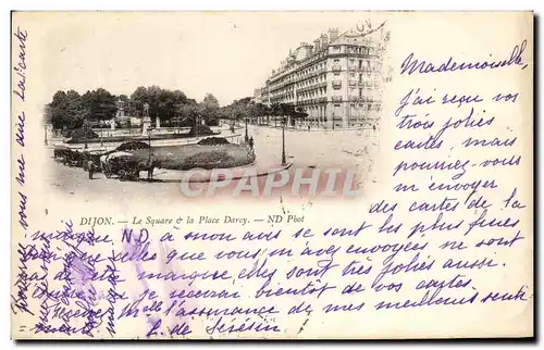 Cartes postales Dijon Le Square la Place Darcy