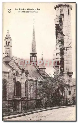 Ansichtskarte AK Dijon Chapelle et Tour de l&#39ancienne Chartreuse