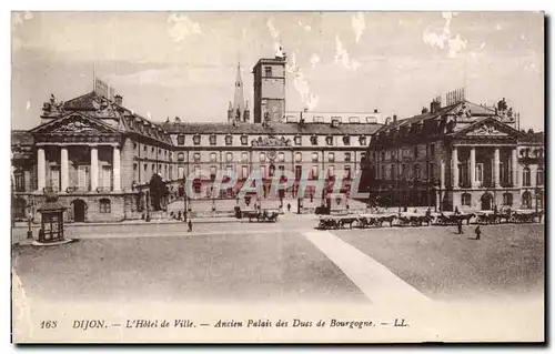 Cartes postales Dijon L&#39Hotel de Ville Ancien Palais des Ducs de Bourgogne