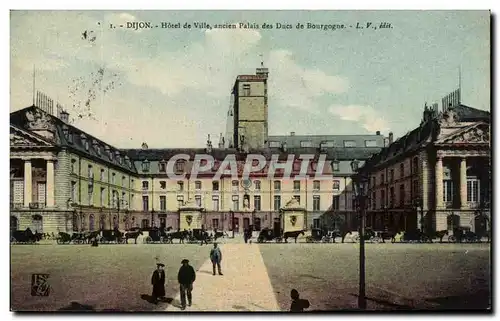 Cartes postales Dijon Hotel de Ville ancien Palais des Ducs de Bourgogne