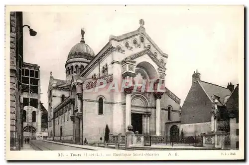 Cartes postales Tours Basilique Saint Martin