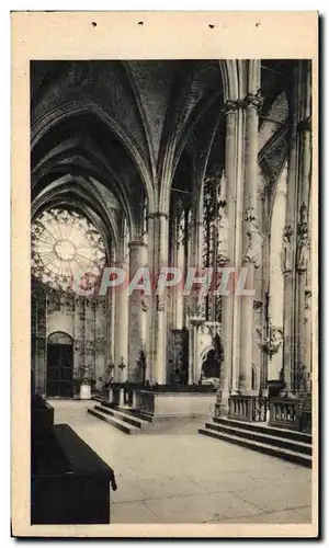 Ansichtskarte AK Cite De Carcassonne Eglise Saint Nazaire Le Choeur