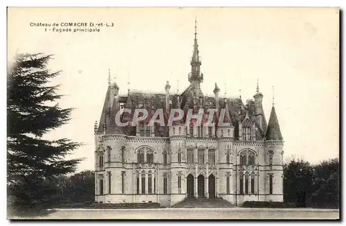 Cartes postales Comacre Chateau de Facade Principale