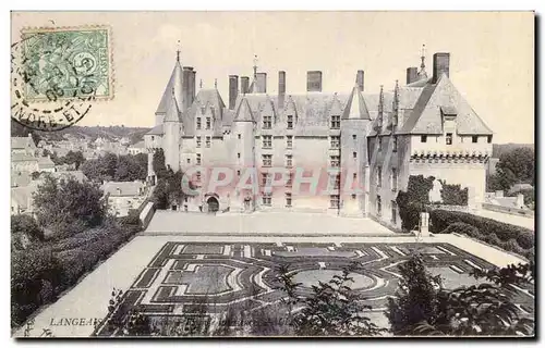 Cartes postales Langeais Le chateau