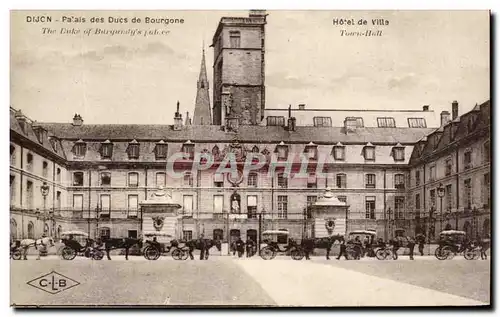 Cartes postales Dijon Palais Des Ducs de Bourgone Hotel de Ville