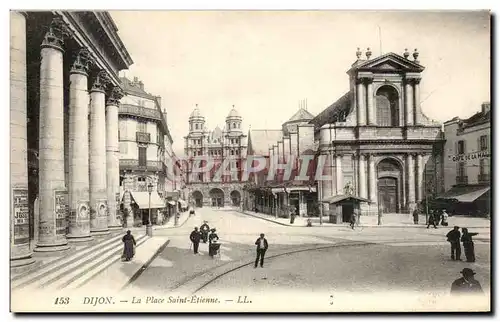 Cartes postales Dijon La Place Saint Etienne