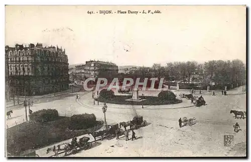 Cartes postales Dijon Place Darcy