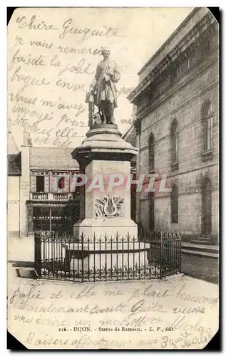 Ansichtskarte AK Dijon Statue de Rameau