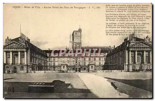 Ansichtskarte AK Dijon Hotel de Ville Ancien Palais des Ducs de Bourgogne