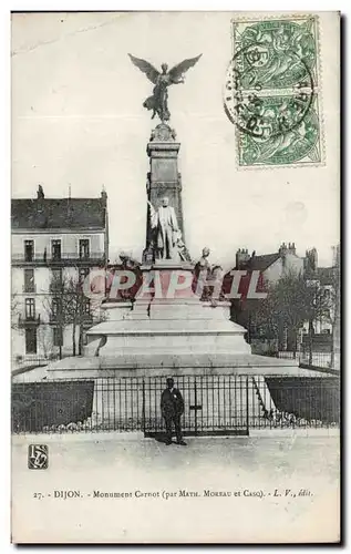 Ansichtskarte AK Dijon Monument Carnot