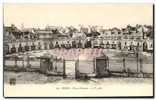 Cartes postales Dijon Place d&#39Armes